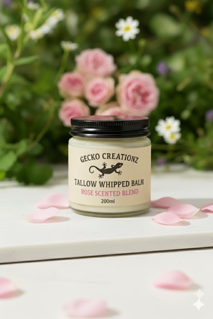 Whipped Tallow Balm Rose