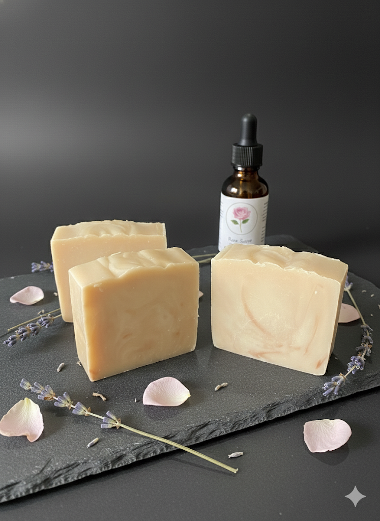 Tallow Soap Rose