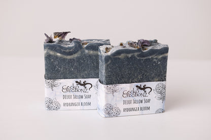 Deluxe Tallow Soap - Hydrangea Bloom