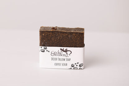 Deluxe Tallow Soap - Coffee Scrub