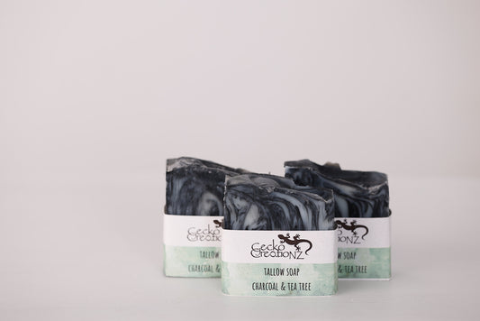 Tallow Soap Dark Charcoal