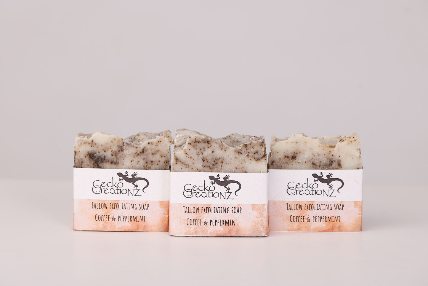 Tallow Exfoliating Soap - Coffee & Peppermint