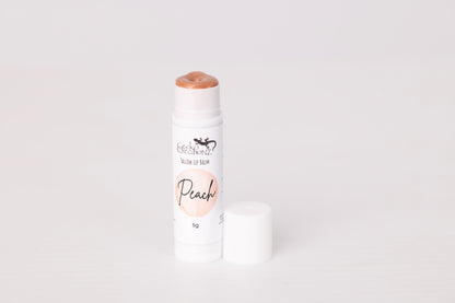 Peach tallow lip balm