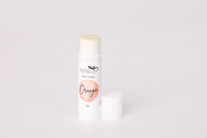 Orange tallow lip balm