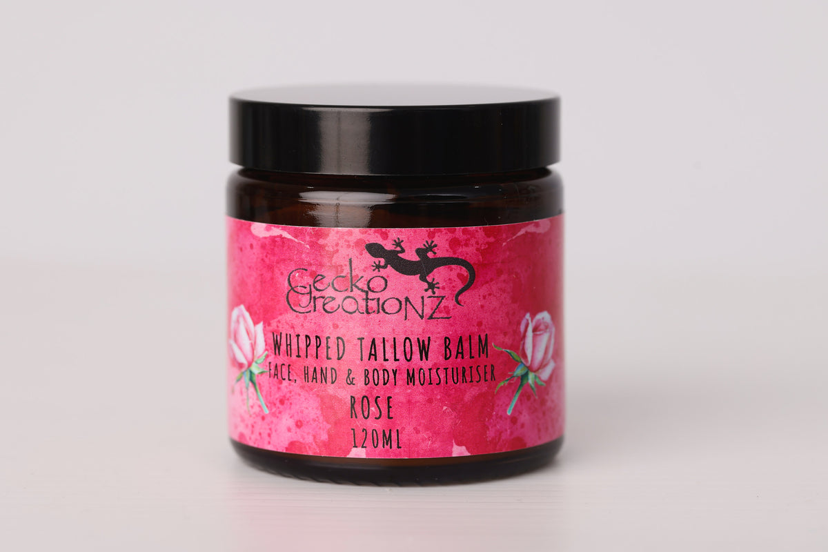 Rose whipped tallow balm