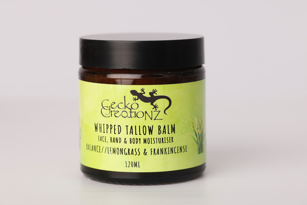 Balance Lemongrass & Frankincense whipped tallow balm
