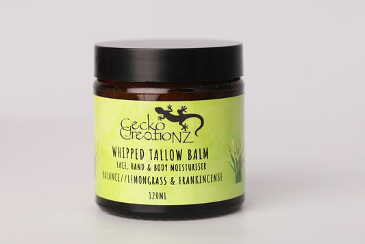 Balance Lemongrass & Frankincense whipped tallow balm