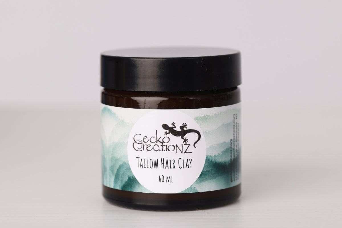 Tallow hair clay