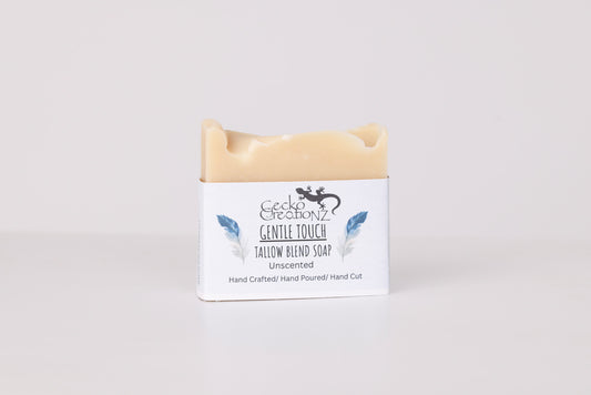 Gentle Touch unscented tallow blend soap