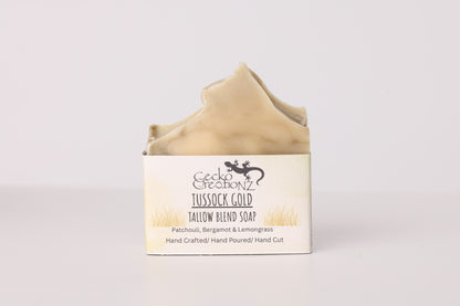 Tussock Gold tallow blend soap