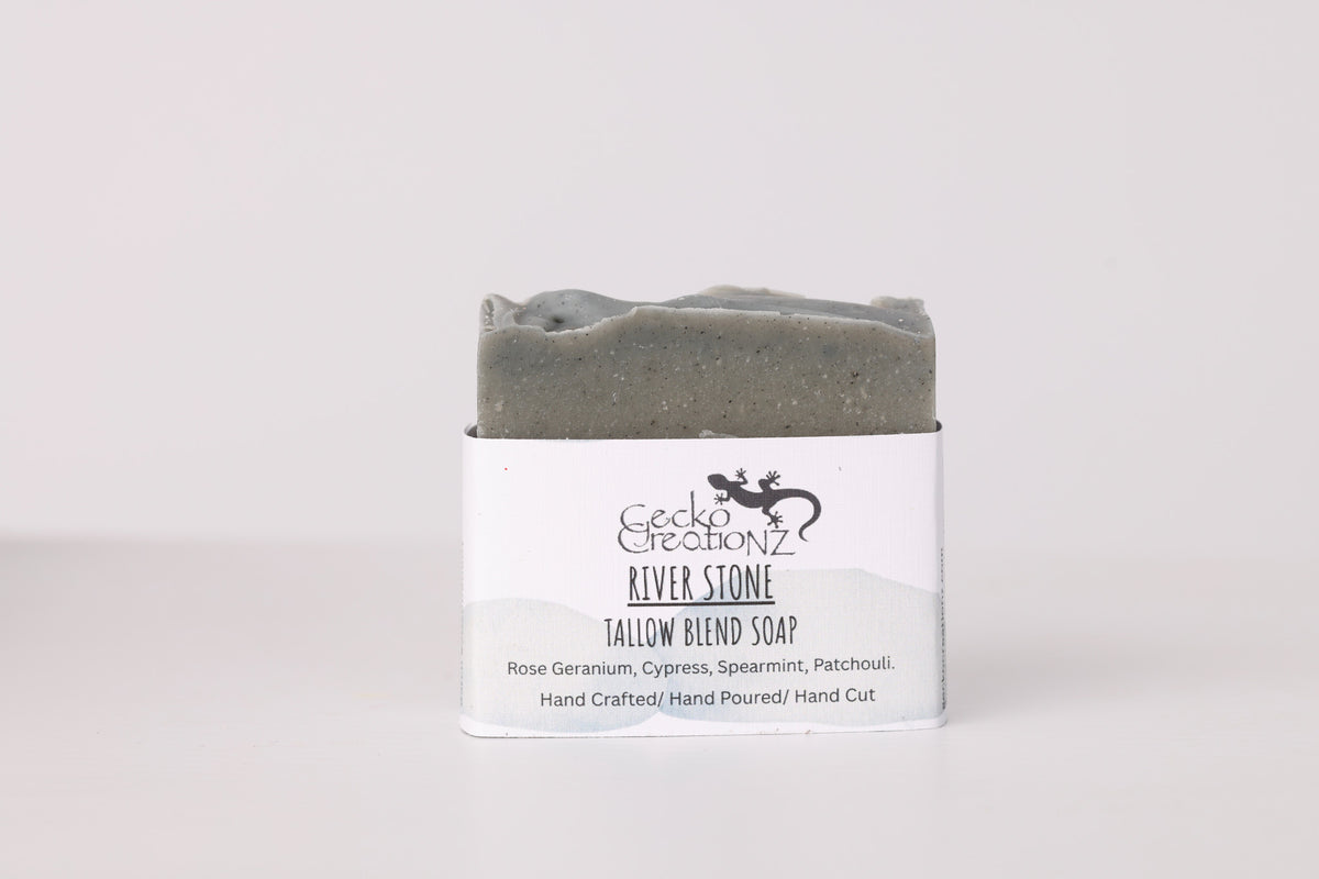River Stone tallow blend soap