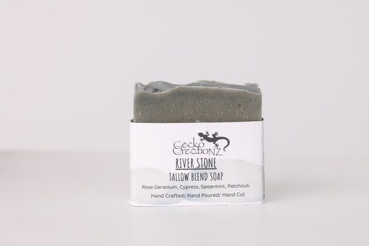 River Stone tallow blend soap