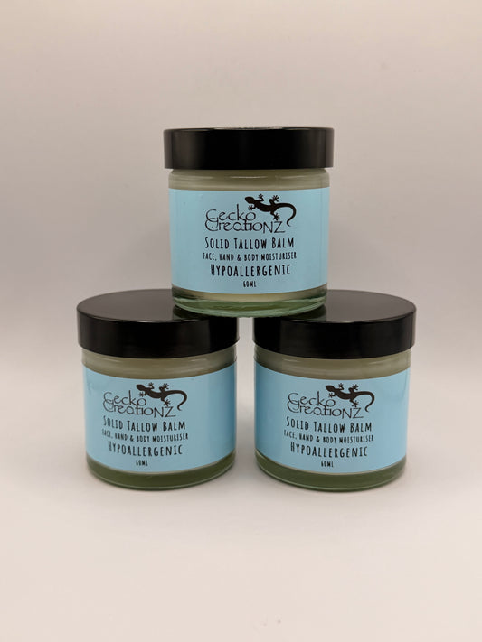 Solid Tallow Balm - Unscented