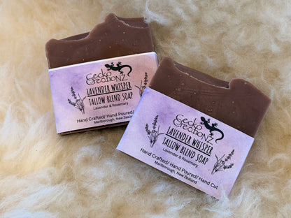Tallow Blend Soap--Lavender Whisper 100g (Approx)