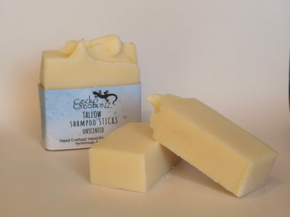 Tallow Shampoo Stick (Unscented)