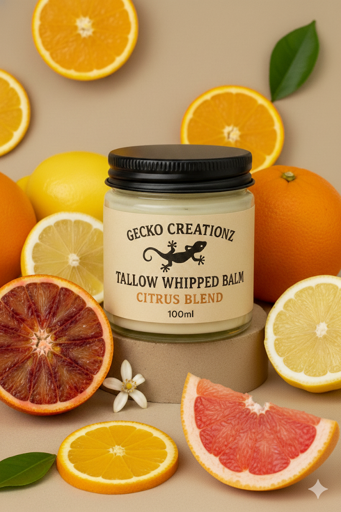 Whipped Tallow Balm Citrus Blend