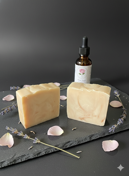 Tallow Soap Rose