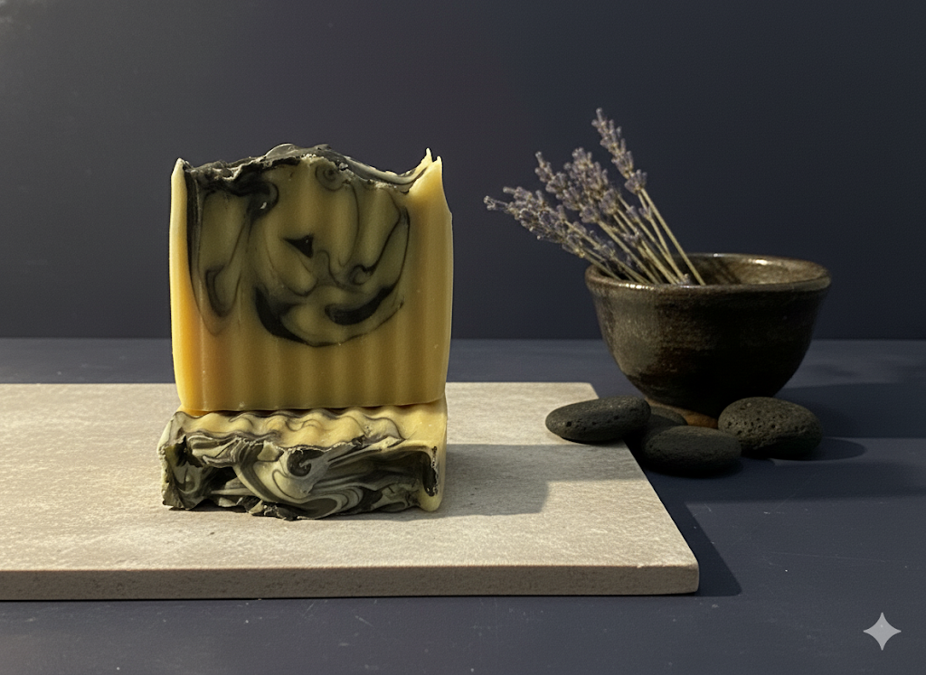 Tallow/Olive Oil Charcoal soap