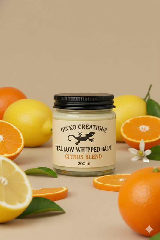 Whipped Tallow Balm Citrus Blend