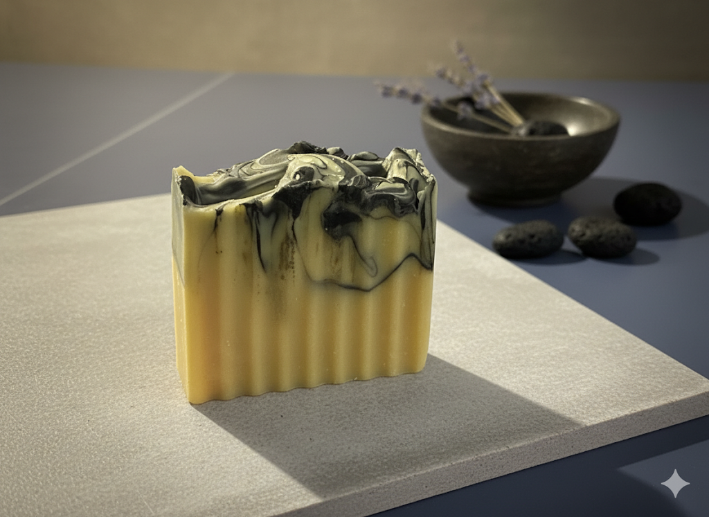 Tallow/Olive Oil Charcoal soap