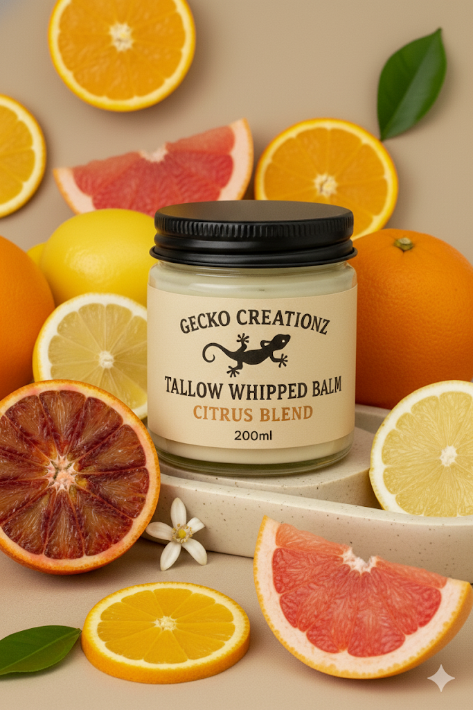 Whipped Tallow Balm Citrus Blend