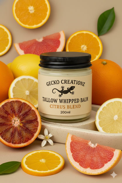 Whipped Tallow Balm Citrus Blend